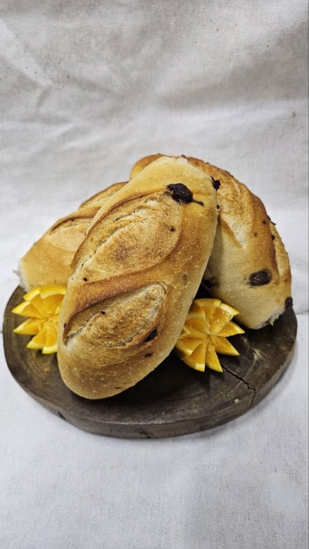 Pão de Chocolate com Laranja - Fermentação Natural