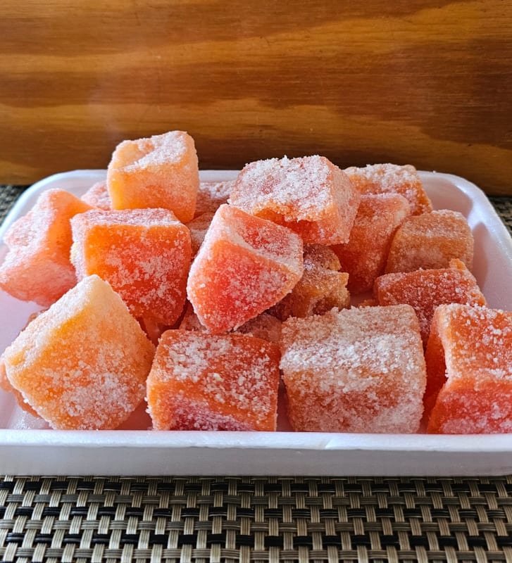 Abóbora Cristalizada