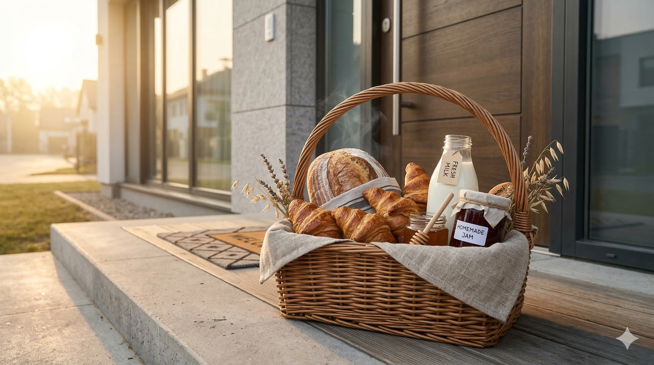Entrega na porta do condomínio