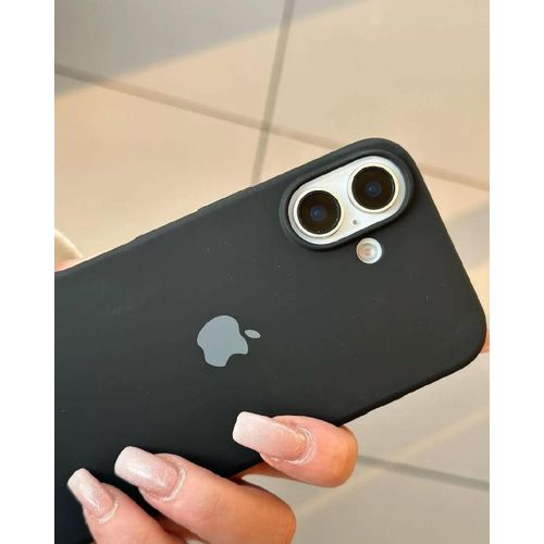 Apple iPhone 16 Silicone Case - Black image 2