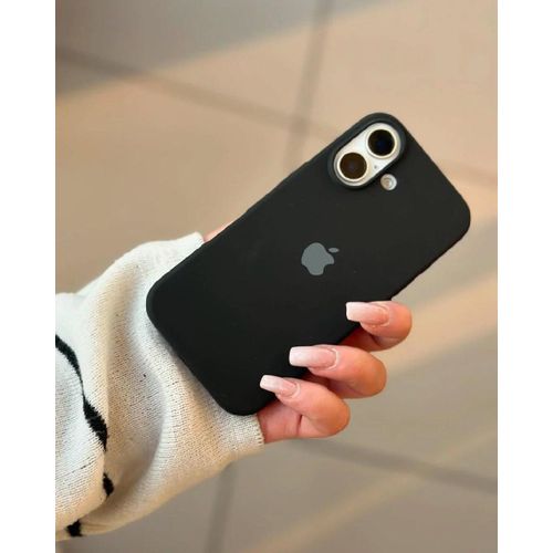 Apple iPhone 16 Silicone Case - Black image 3