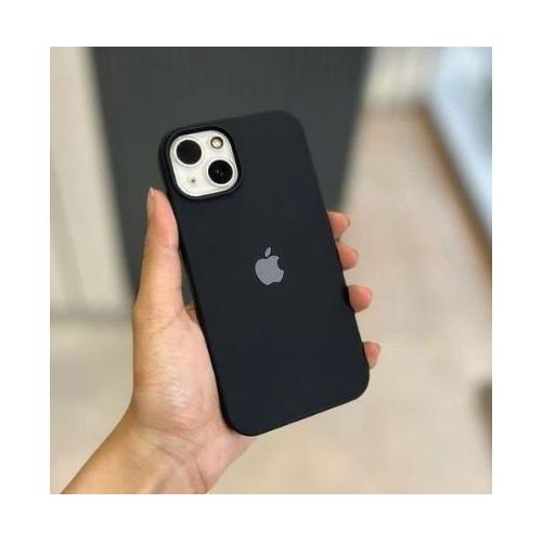 Apple iPhone 15 Original Silicone Case-Black