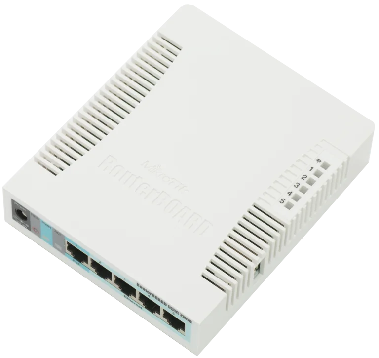 Mikrotik RB951Ui-2HnD 2.4GHz Router with 5 Ethernet Ports