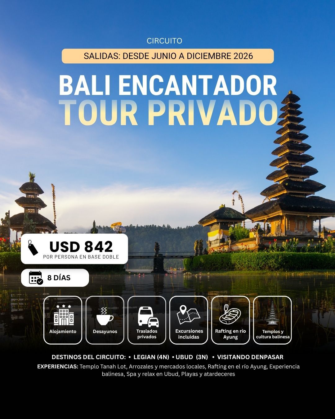 Paraíso Tropical en Bali
