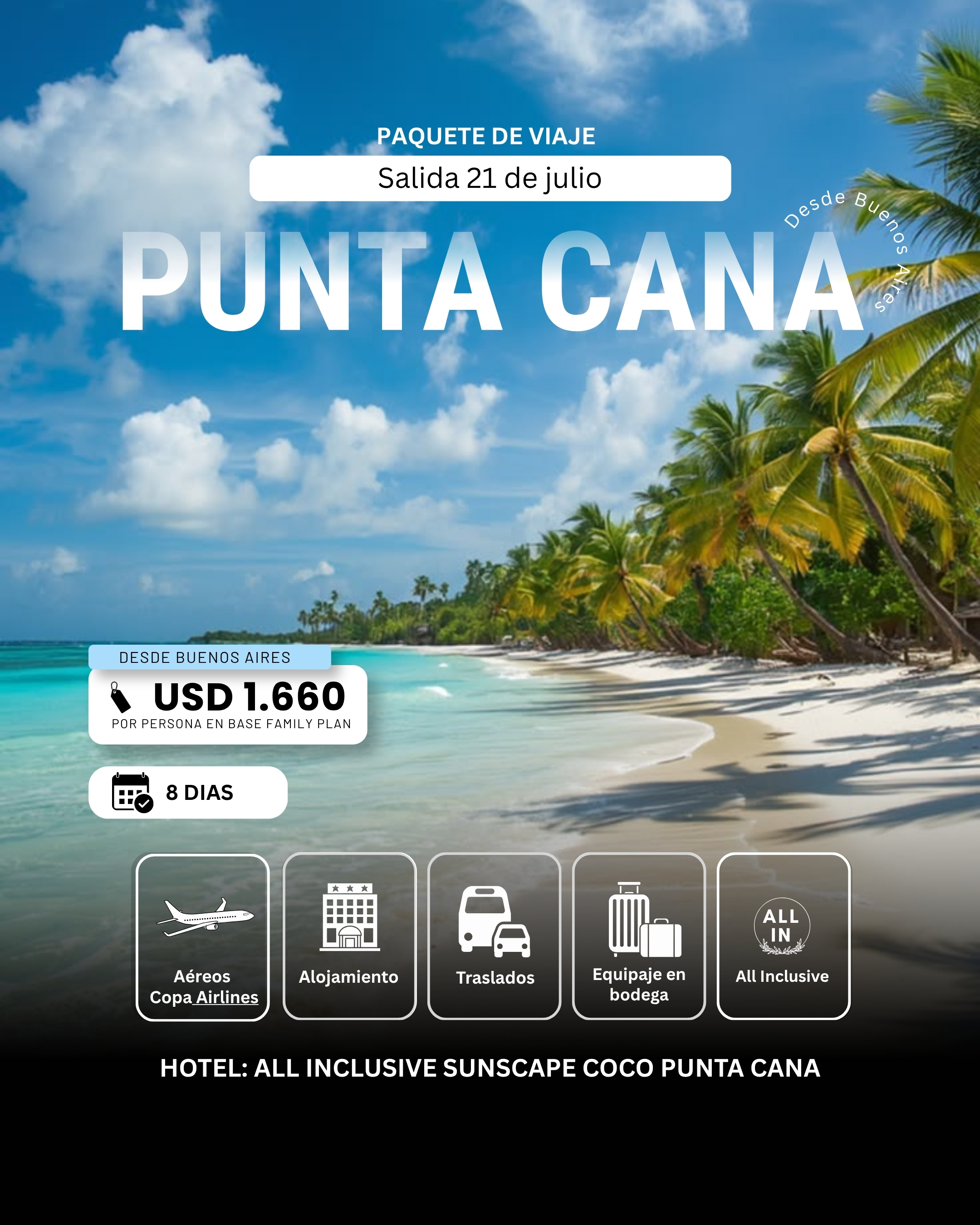 Punta Cana en Julio