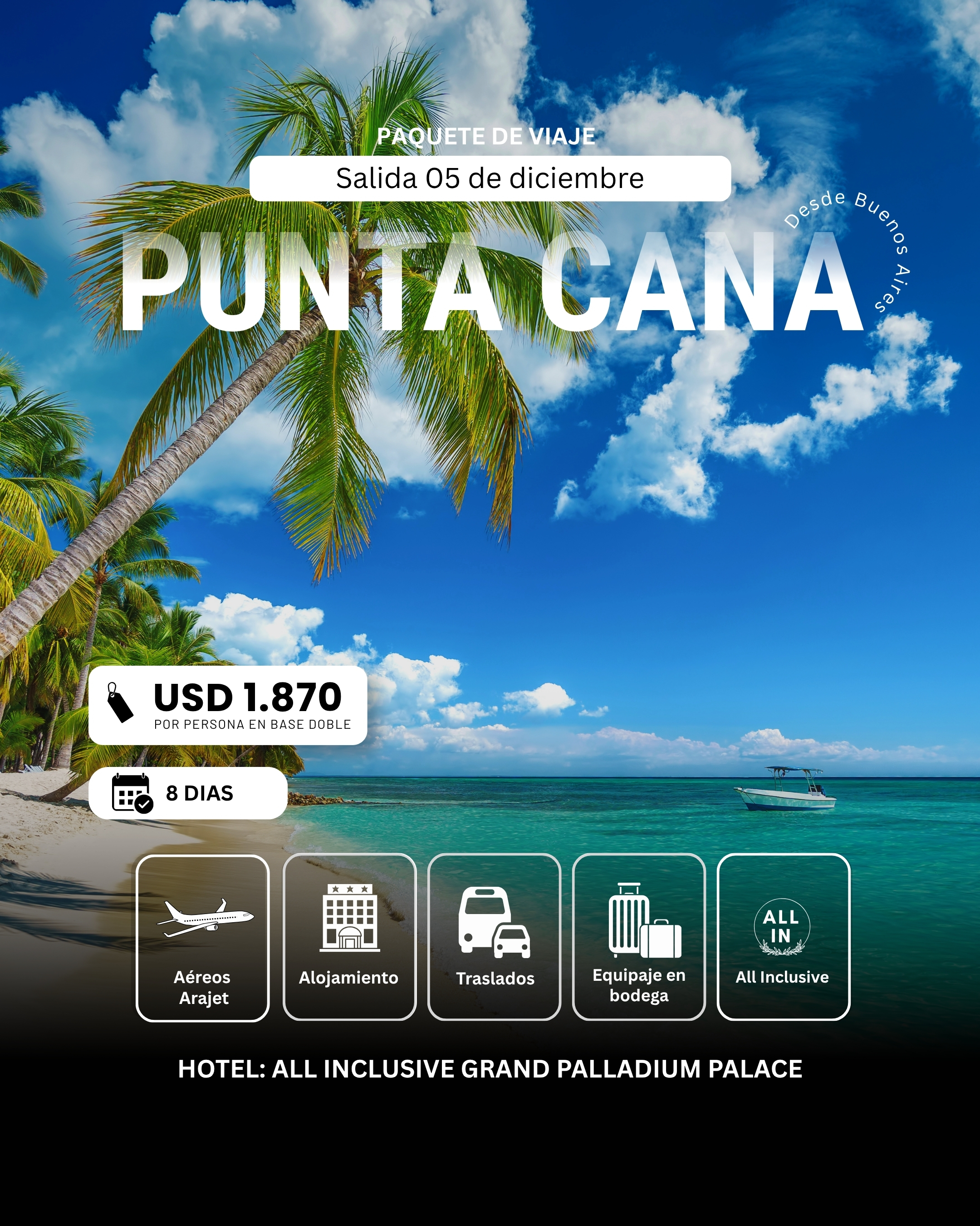 Punta cana en diciembre