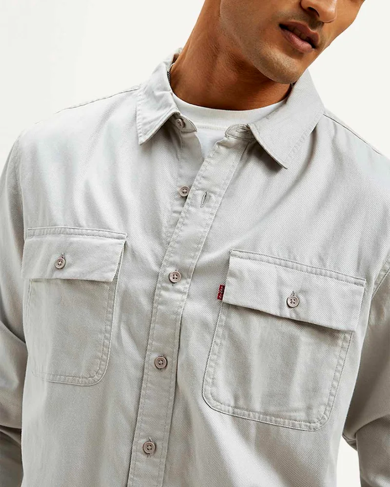 Men's Solid Slim Fit Shirt - View 3