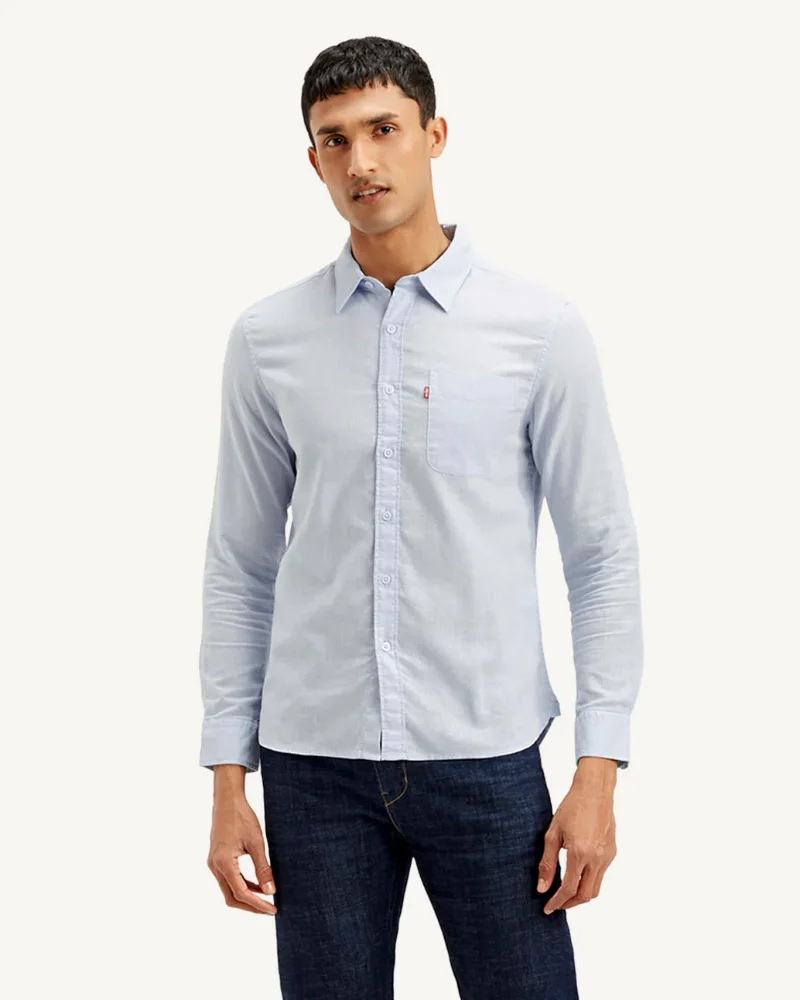 Men's Solid Slim Fit Shirt