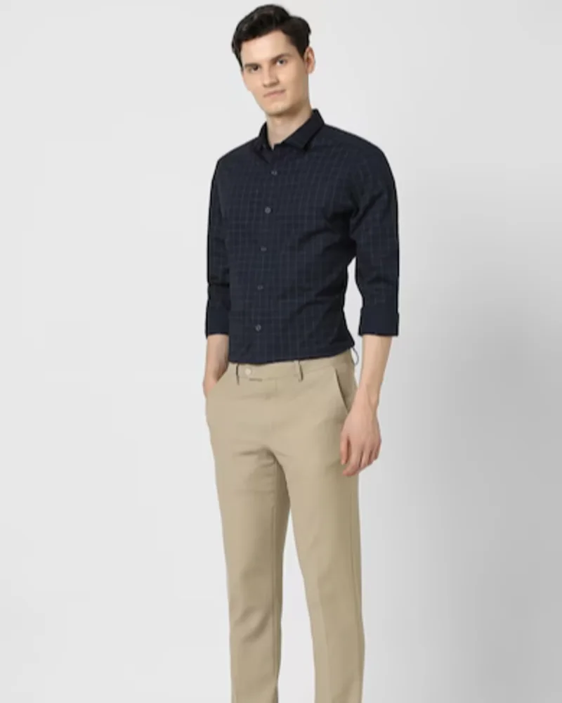 Men Navy Shirt - View 2