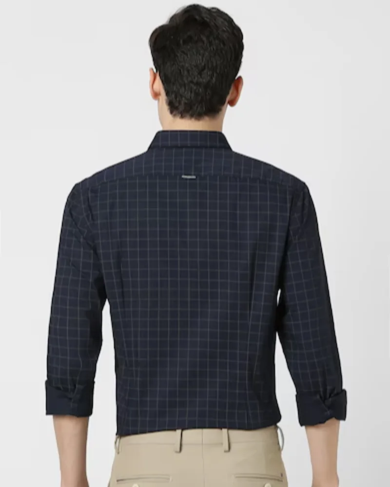 Men Navy Shirt - View 3