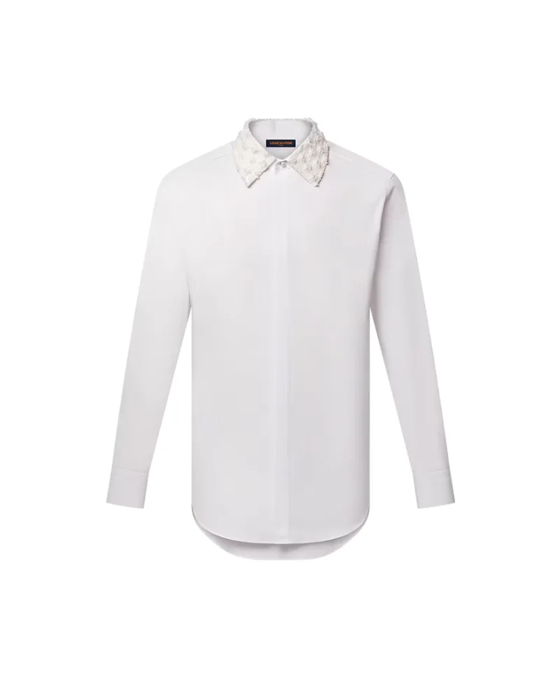 Embellished Collar Evening Shirt