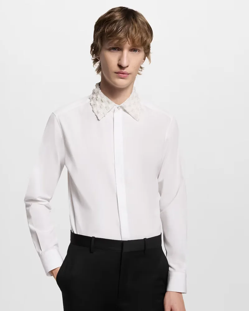 Embellished Collar Evening Shirt - View 2