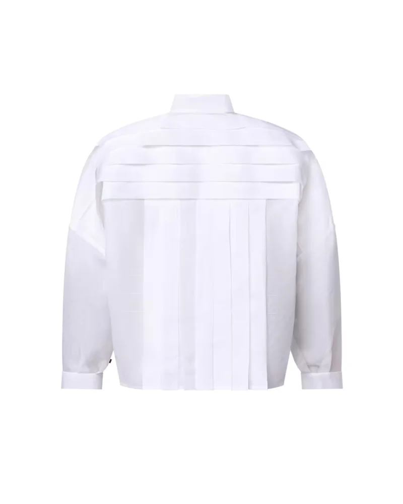 Utility Strip Silk Shirt - View 2