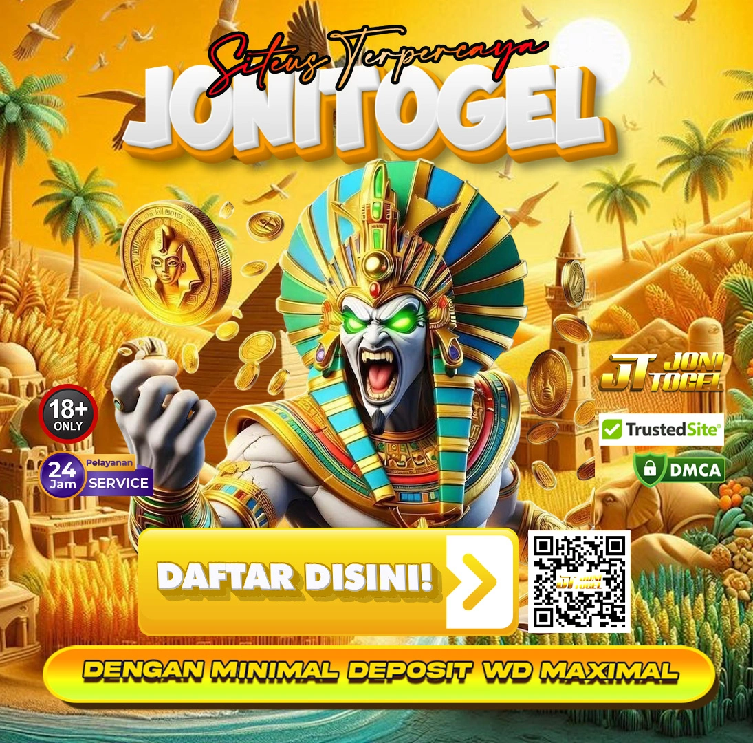JONITOGEL Resmi: Situs Hokidraw Modern Penyelenggara Slot Online Terbaik Sepanjang Masa image 1
