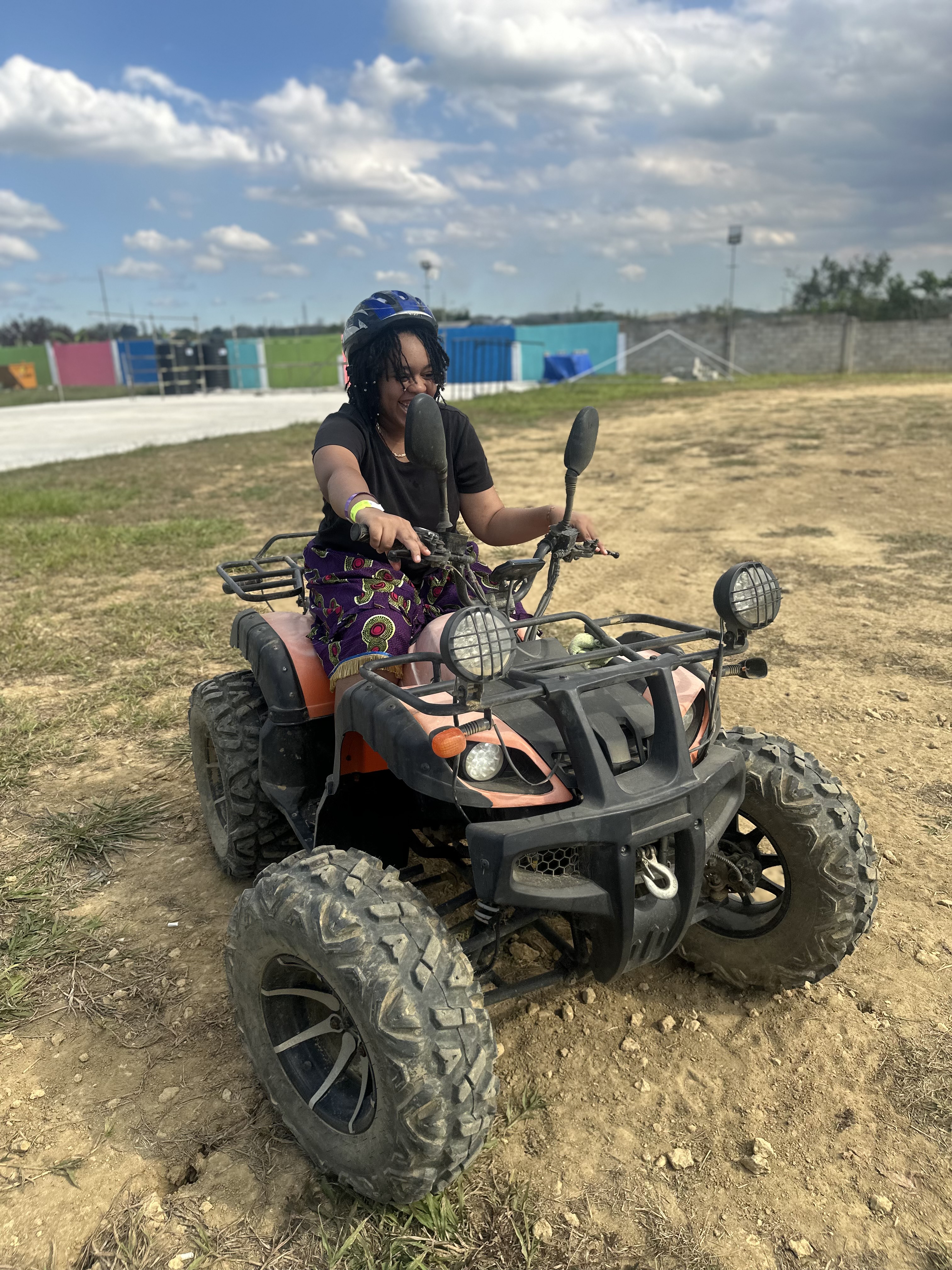 Annushka ATV Riding
