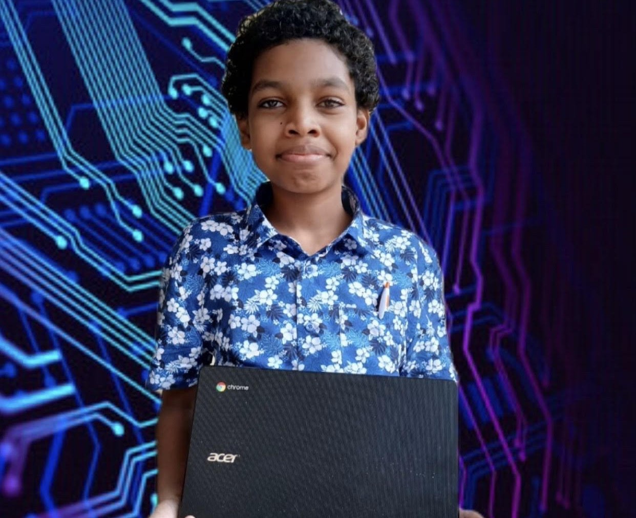 Kai as I.T. Teacher.