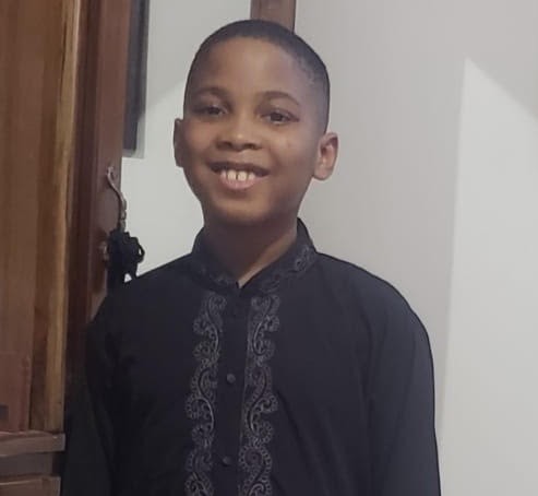 Johvanni in his ethnic wear.