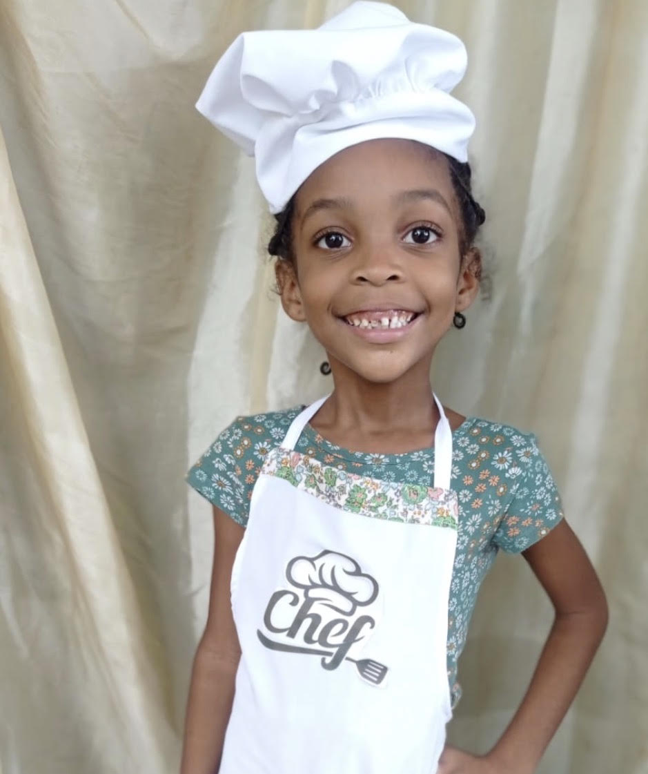 Itarah as a chef.