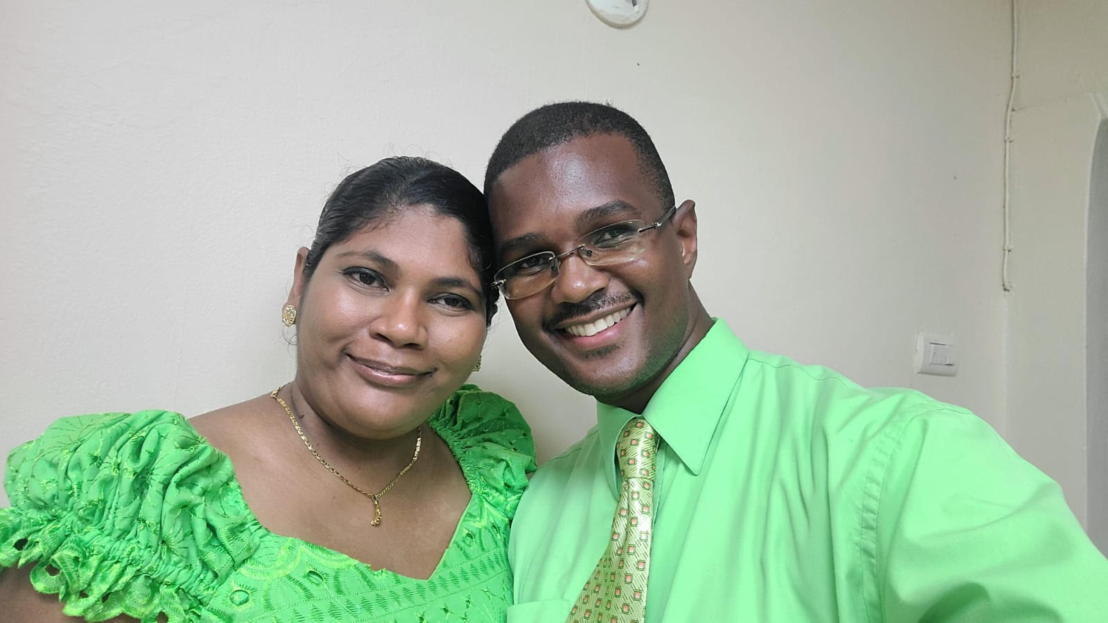 Mr. and Mrs. Alido (parents)