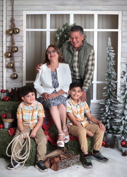 Sesión navideña Marisela