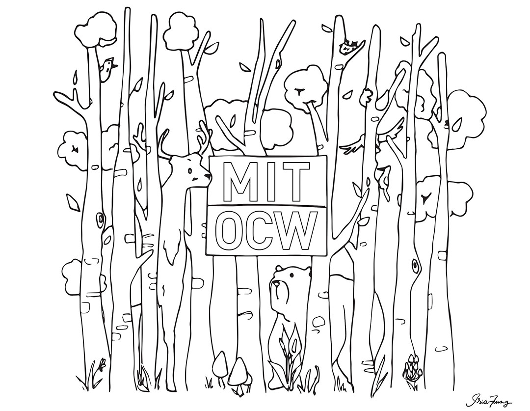 MIT OCW Coloring Pages — coloring page 4