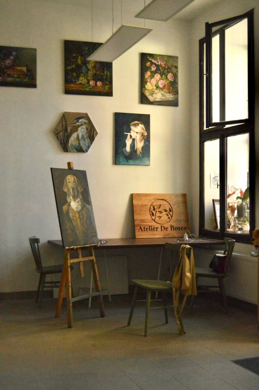 Kouzlo tvorby v ateliéru