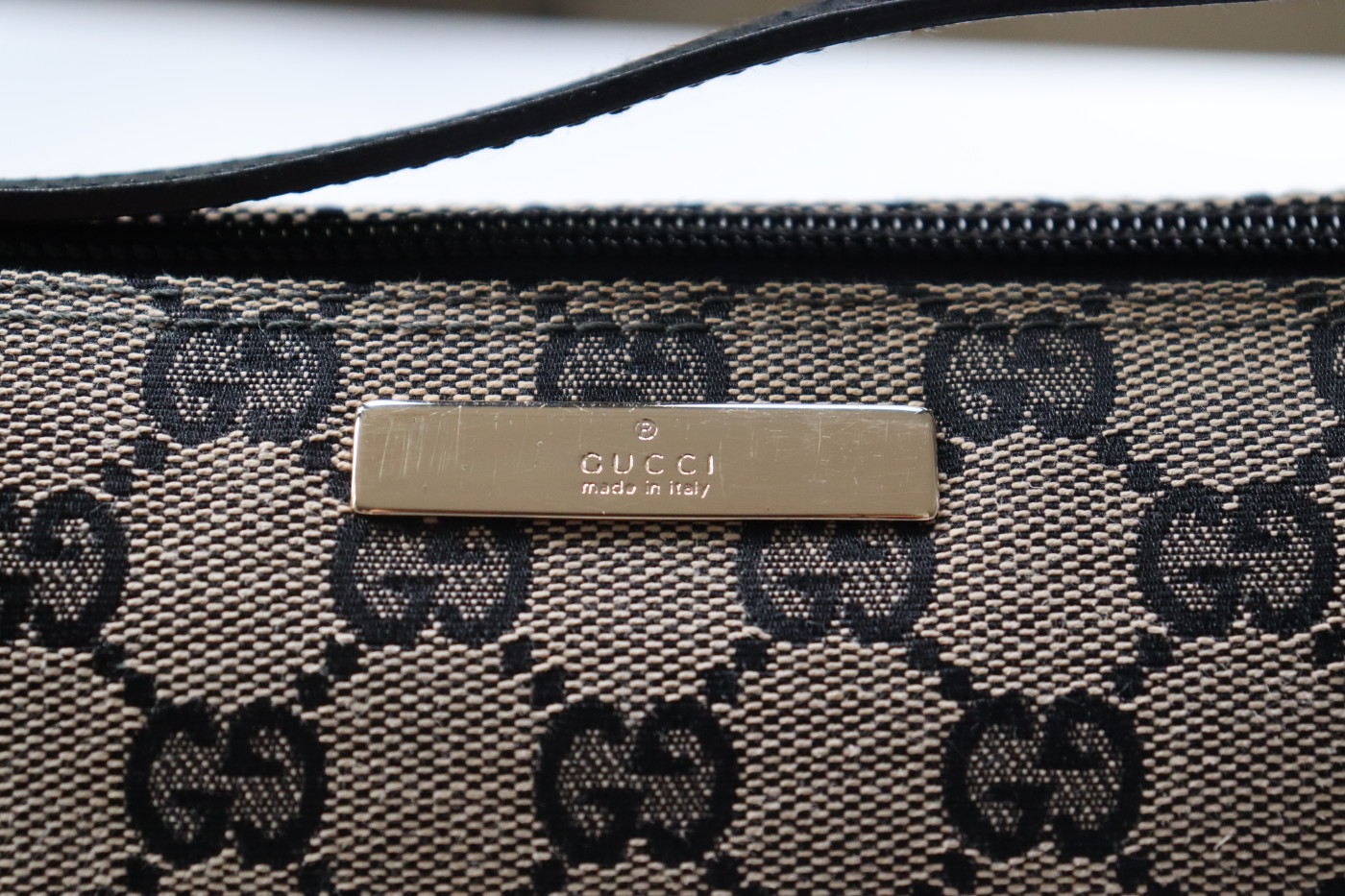GUCCI GG Canvas Pochette Accessory Pouch