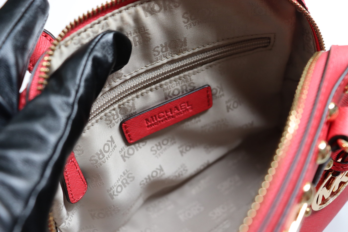 MICHAEL KORS Studded Shoulder Bag
