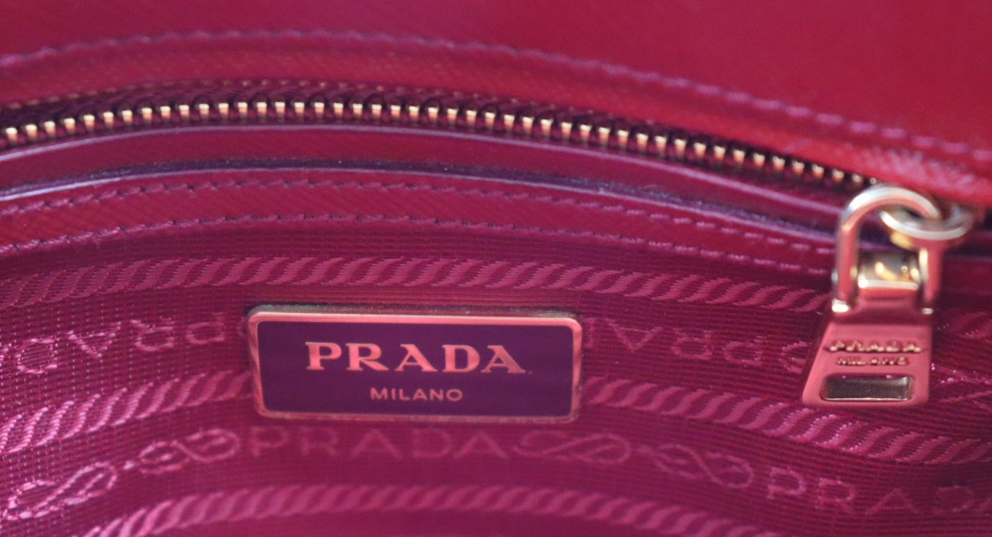 PRADA 2-Way Saffiano Handbag