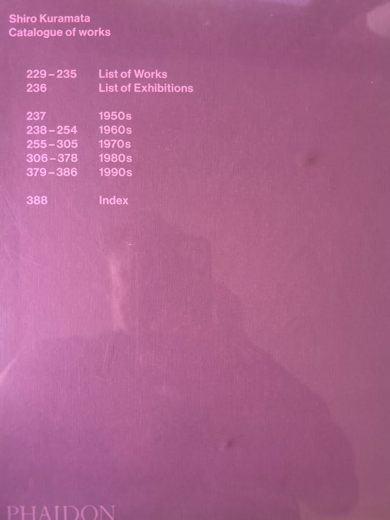 Phaidon two-volume monograph on Shiro Kuramata in original slipcase showing Japanese postmodern design documentation