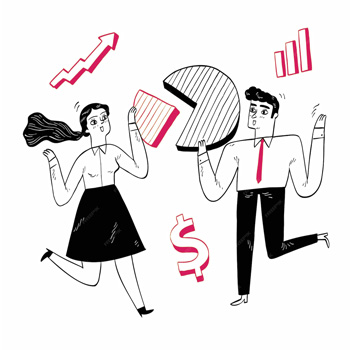Ilustración del grado en Gestión Comercial y Marketing