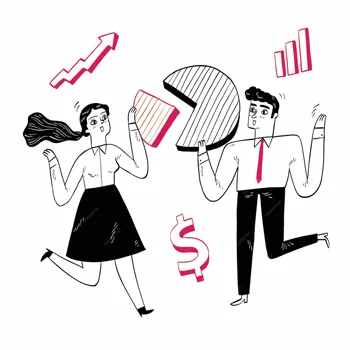ilustracion de grado de administracion y finanzas