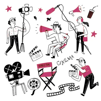 ilustracion de grados superiores en imagen y sonido