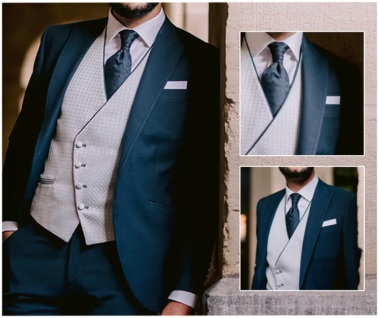 traje VÉNETO AZUL
