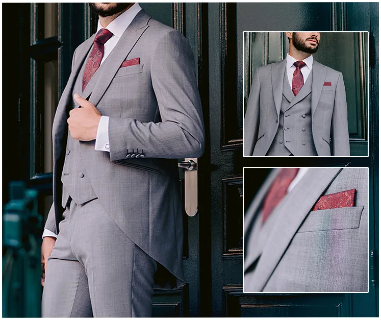 traje VÉNETO GRIS