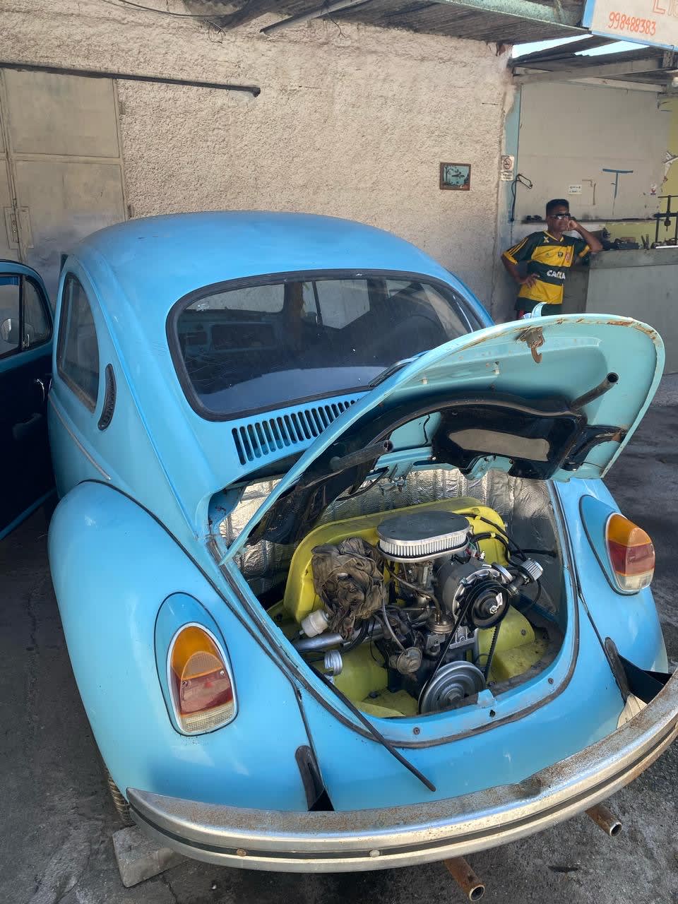 VW Fusca quando foi comprado