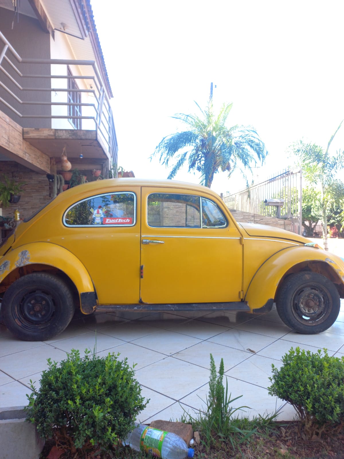 VW Fusca quando foi comprado