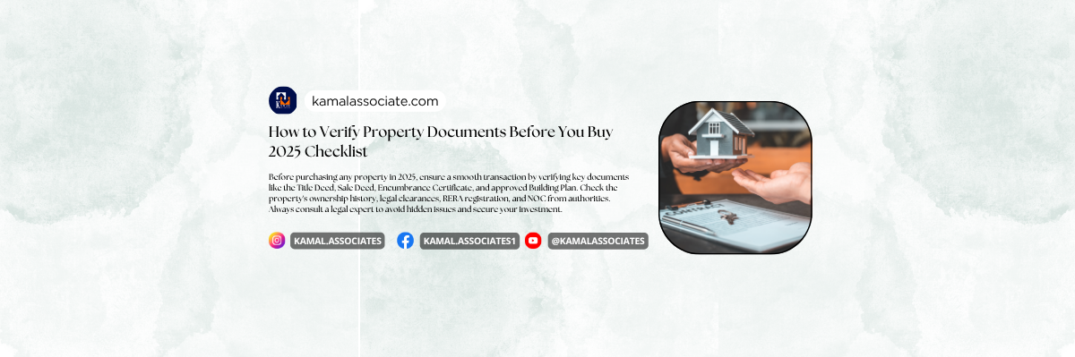How to Verify Property Documents Before You Buy – 2025 Checklist