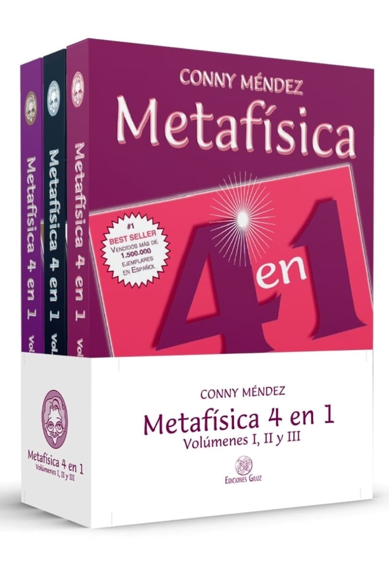 PACK METAFISICA 4 EN 1 - VOL. 1 - 2 - 3 - CONNY MENDEZ