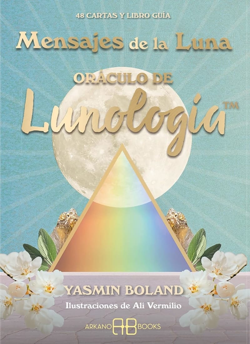 MENSAJES DE LA LUNA- ORACULO DE LUNOLOGIA- LIBRO + 48 CARTAS