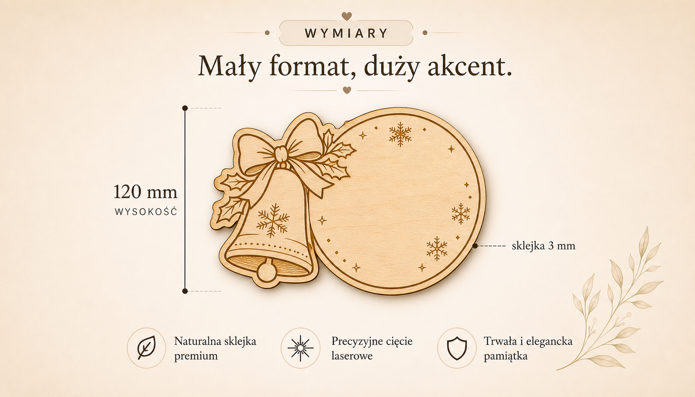 Wymiary produktu — 120 mm