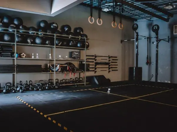 Boutique fitness gym interior designed around experience and movement