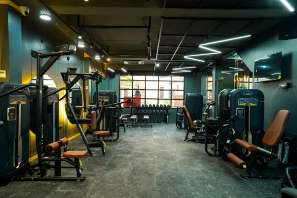 Gym flooring designed for equipment, movement and daily use
