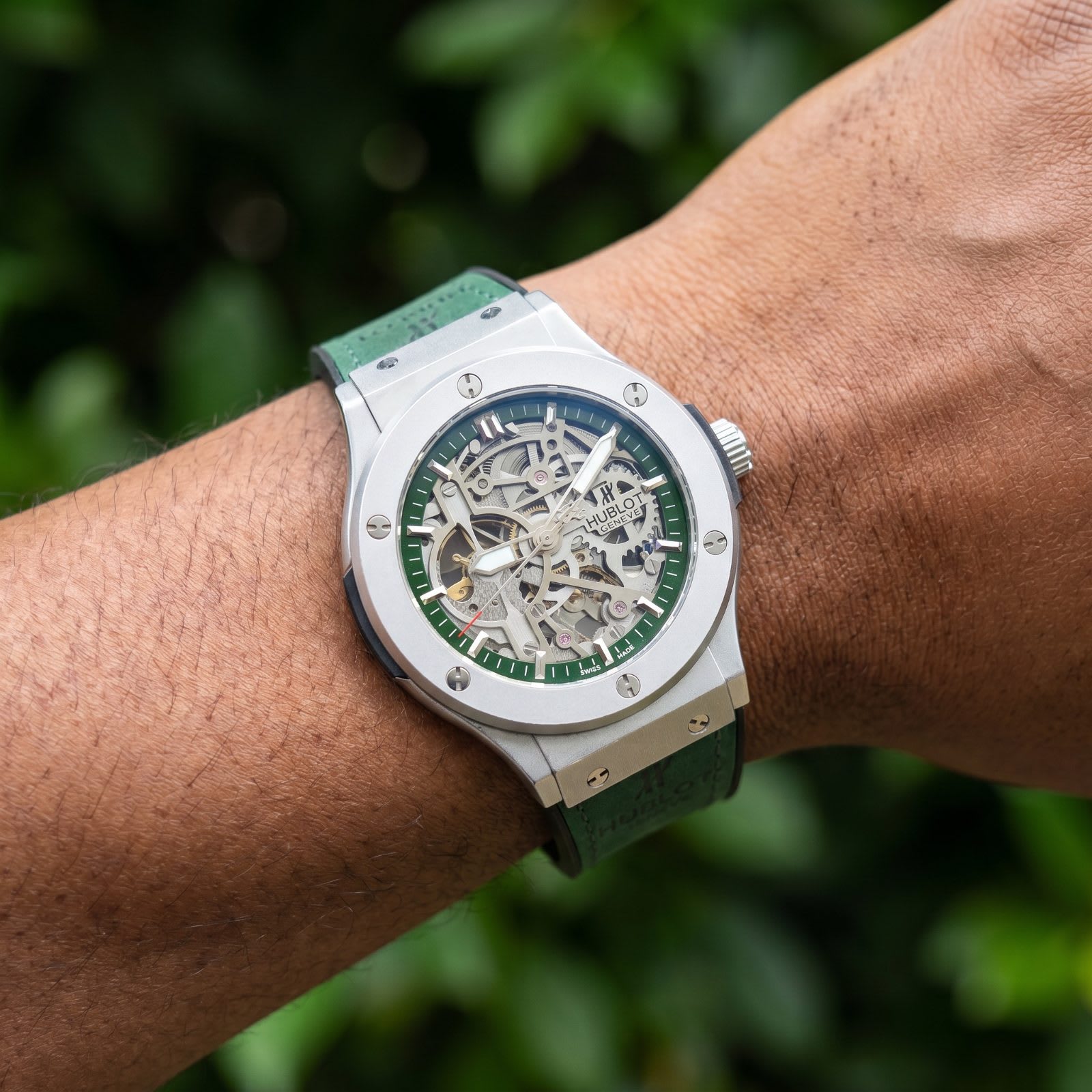 Hublot Classic Fusion Skeleton view 2