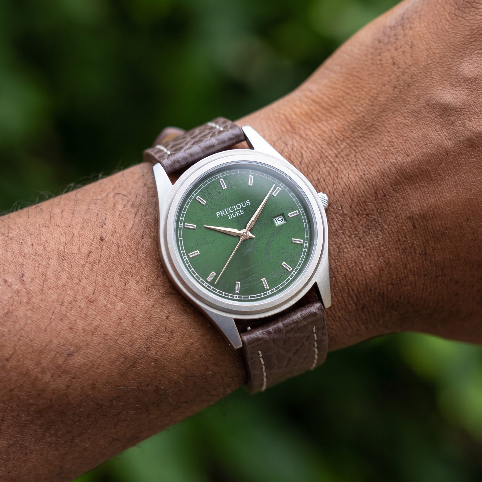 Precious Duke Green Dial Watch view 2