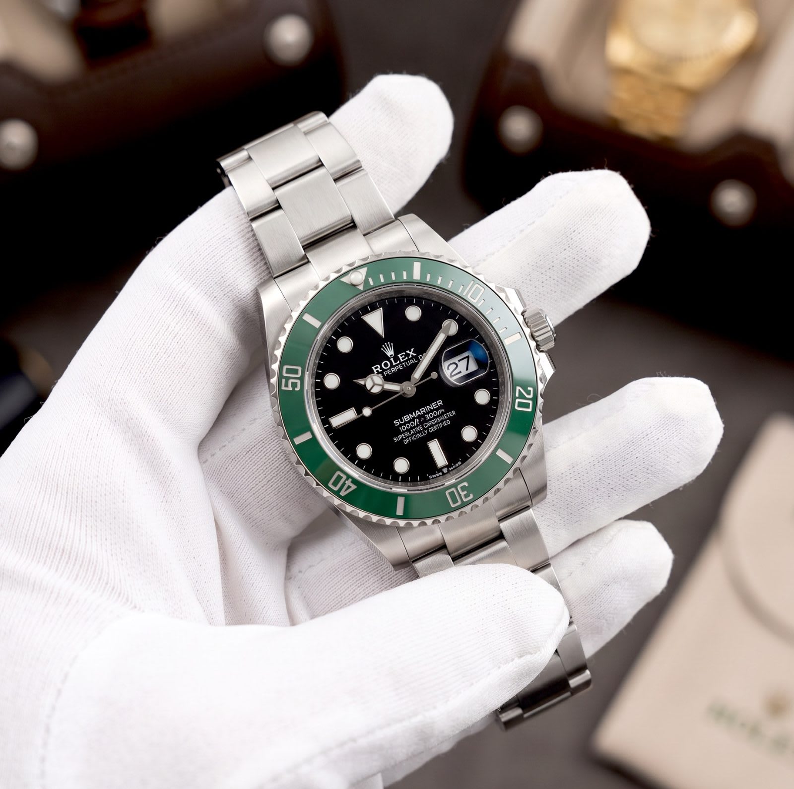 Rolex Submariner Date – Green Ceramic Bezel - view 1