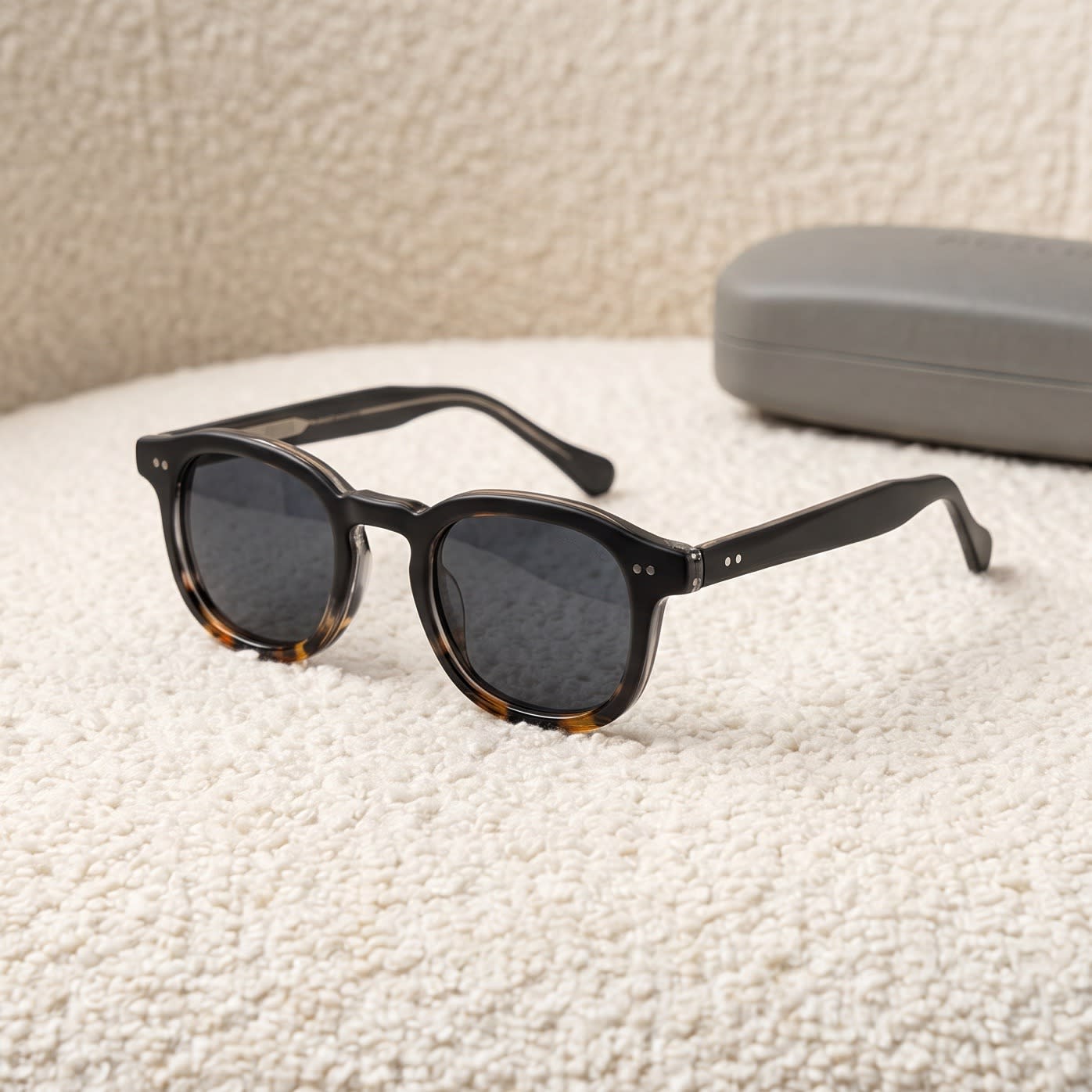MOSCOT Round Acetate Sunglasses - view 1