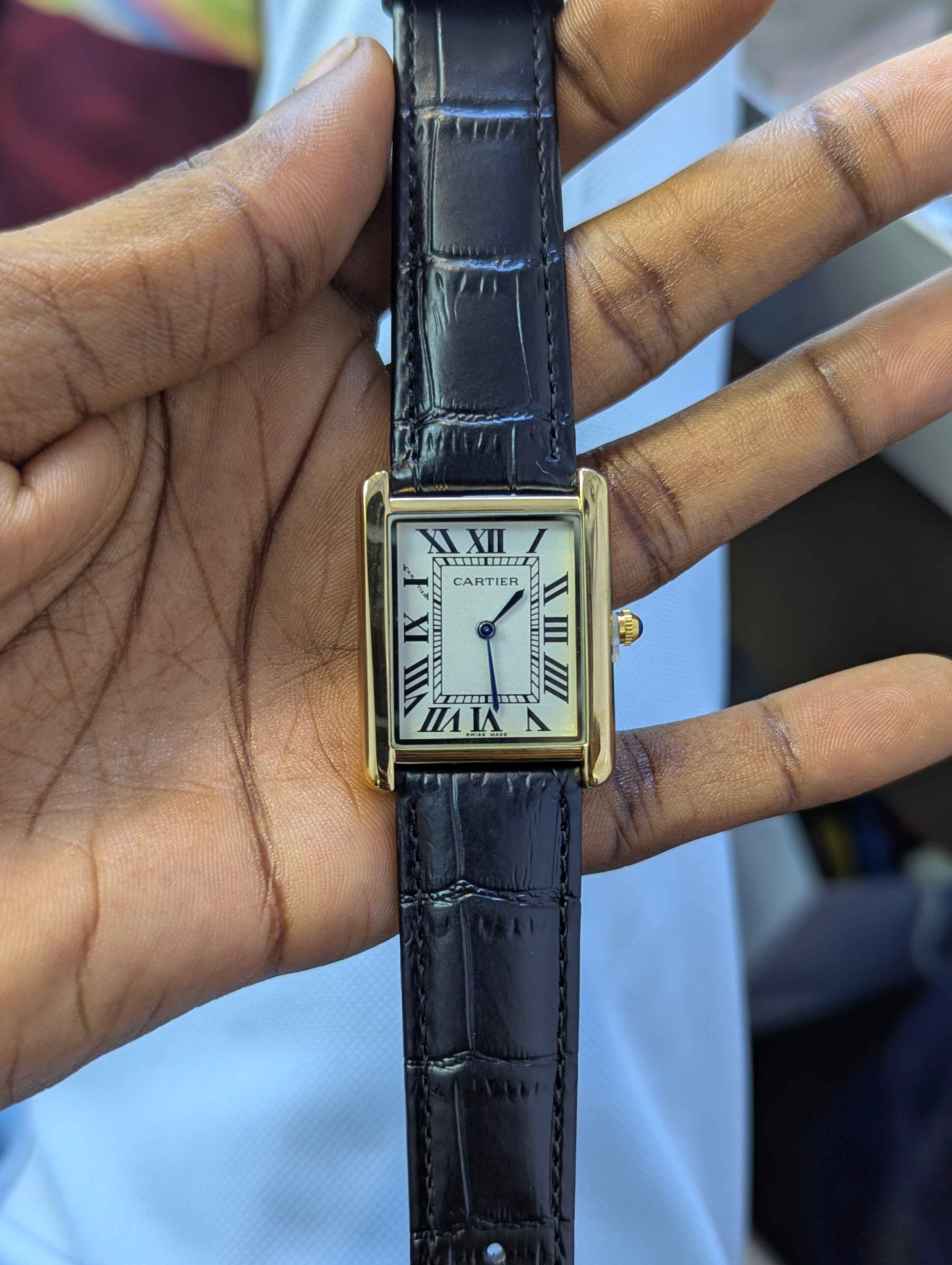 CARTIER TANK MEN view 1