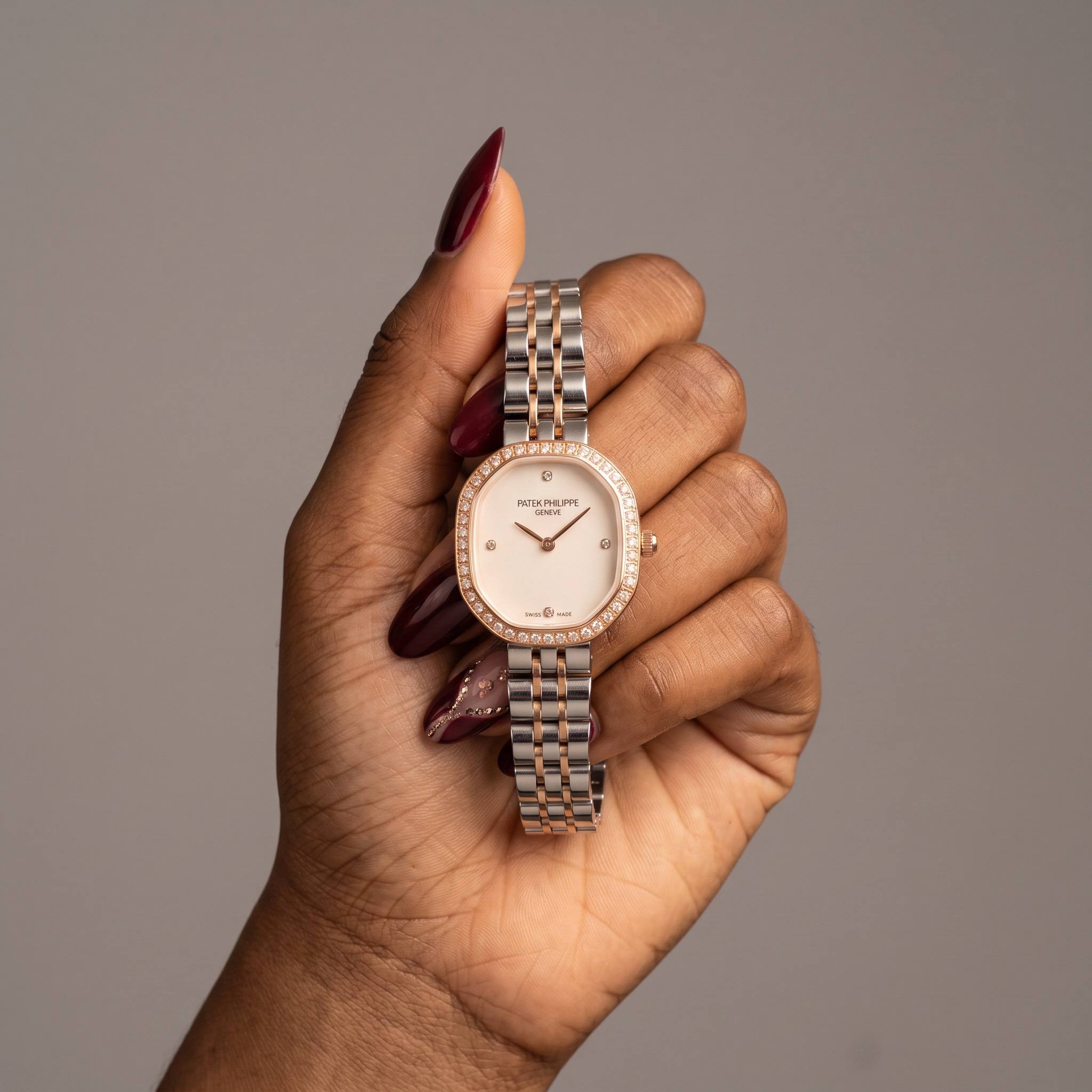 Patek Philippe Geneve Oval Two-Tone Ladies Watch view 1