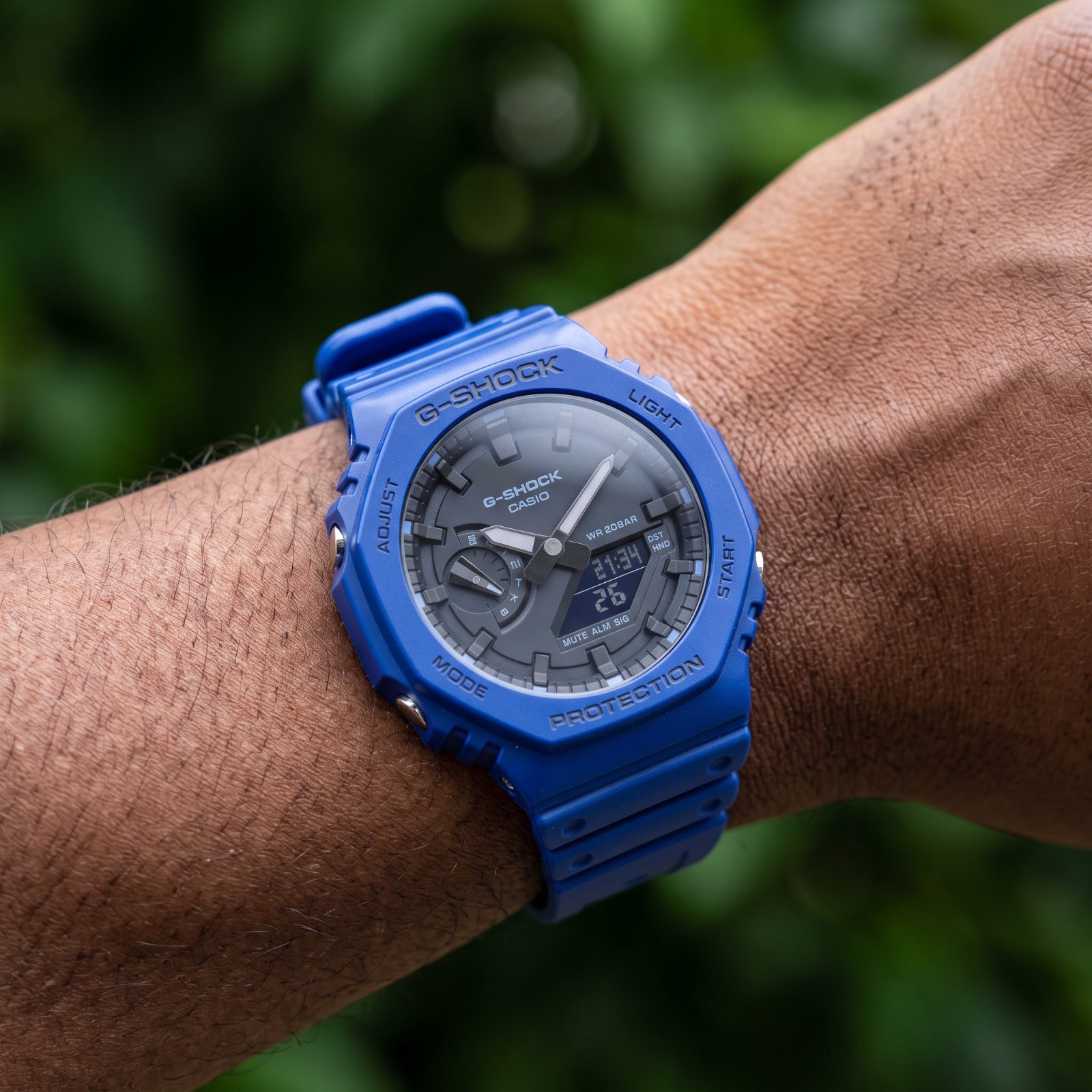 Casio G-Shock GA-2100 Blue view 2